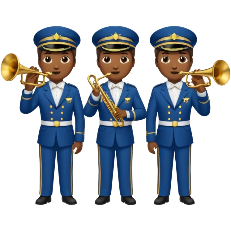 Marching tenors emoji