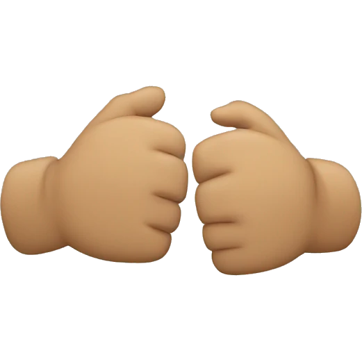 push hands emoji