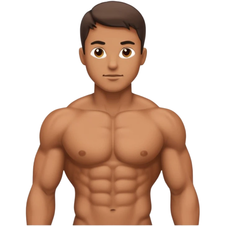 Naked man emoji