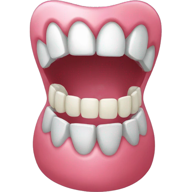 Teeth set emoji  emoji