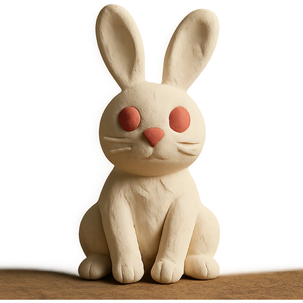 white rabbit emoji