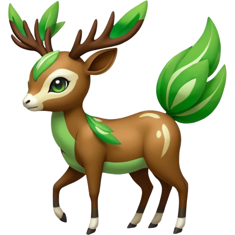 Meloetta-Sawsbuck-Virizion-Pokémon-Fakémon-creature emoji