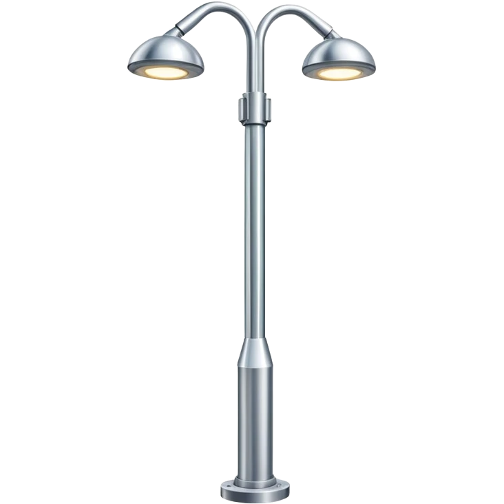 Sorayama outdoor light pole emoji
