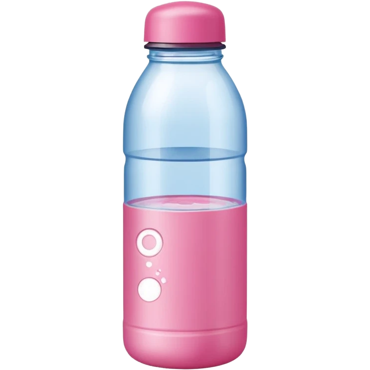 water bottle pink brand emoji