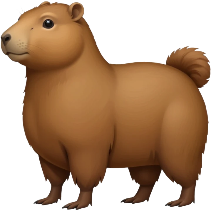full body capybara emoji