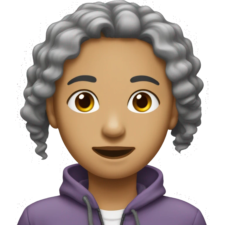 Девушка брюнетка с рулеткой  emoji