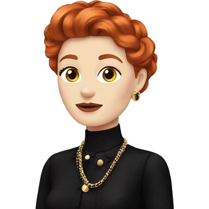 Chanel redhead emoji