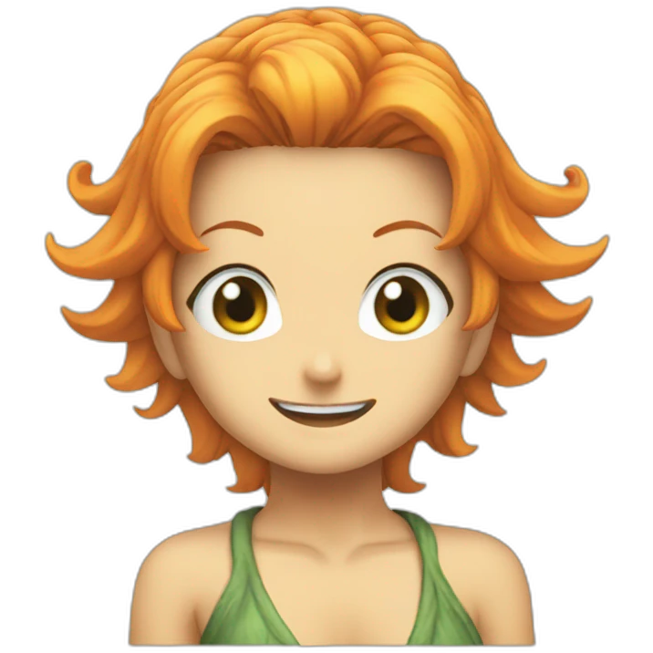 Nami one piece emoji