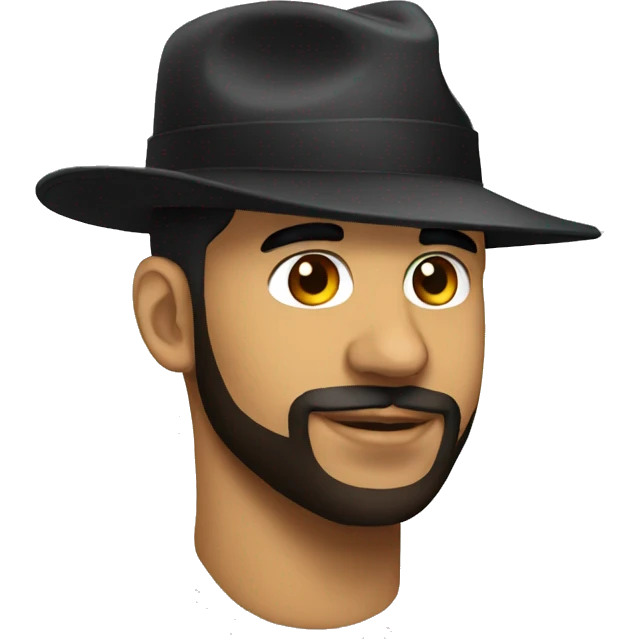 drake with hat emoji