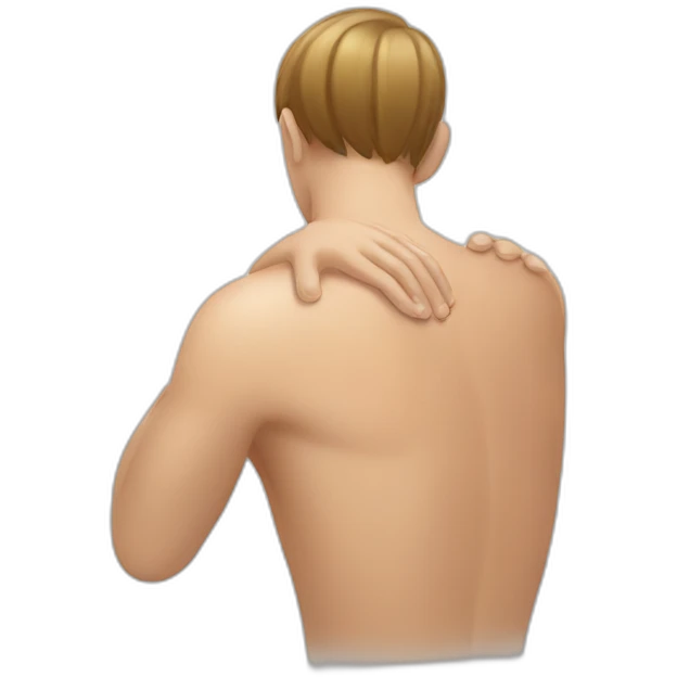 massage shoulder pain emoji