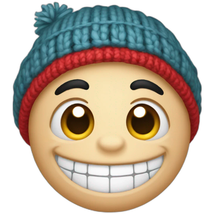 Stitch avec un bonnet de Noël  emoji