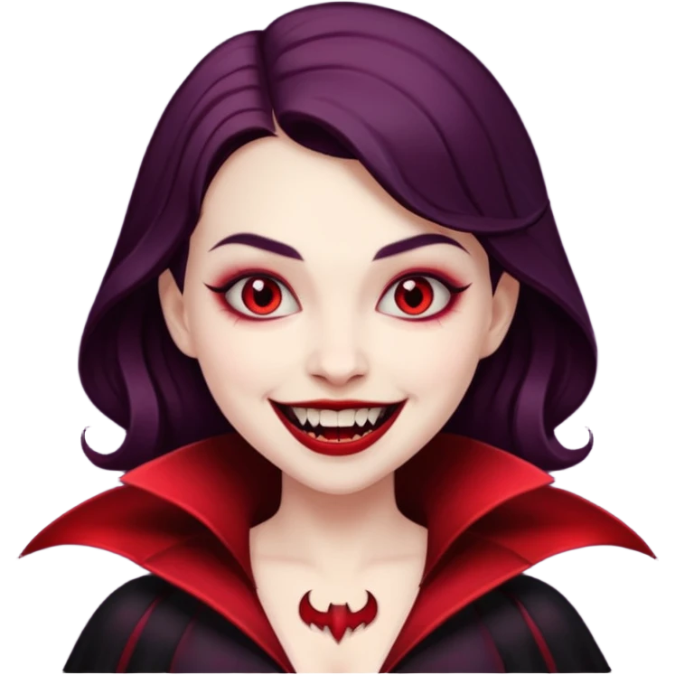 Emoji menina vampira emoji