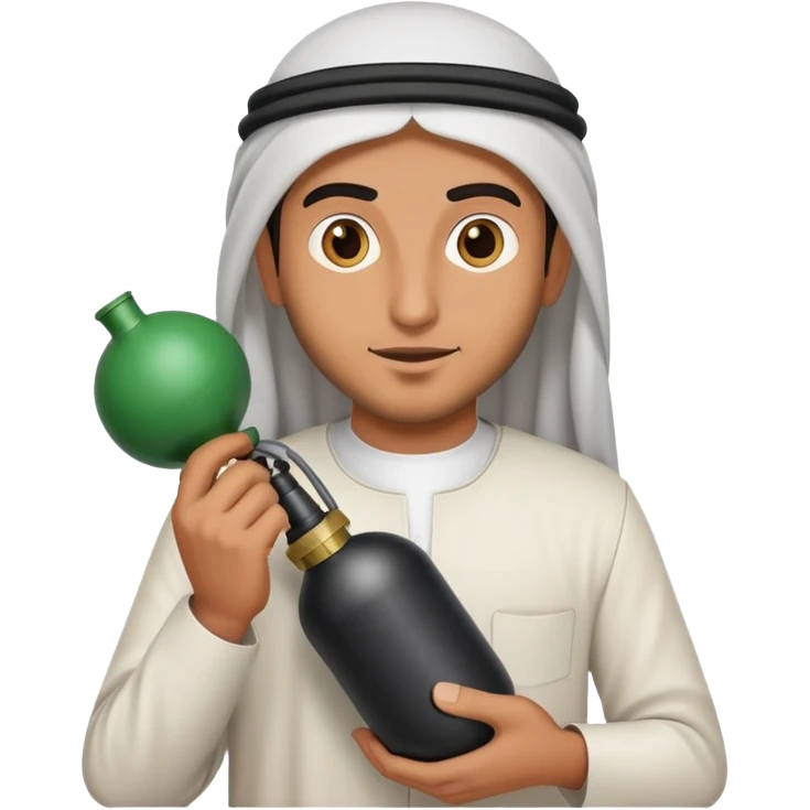 Arab guy with bomb  emoji