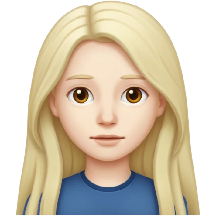 Change this to long hair emoji