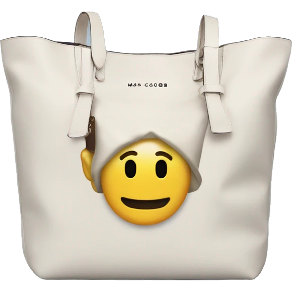 marc jacob’s tote bag emoji