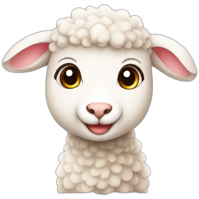 cute lamb emoji