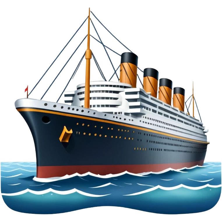 Make the Titanic emoji