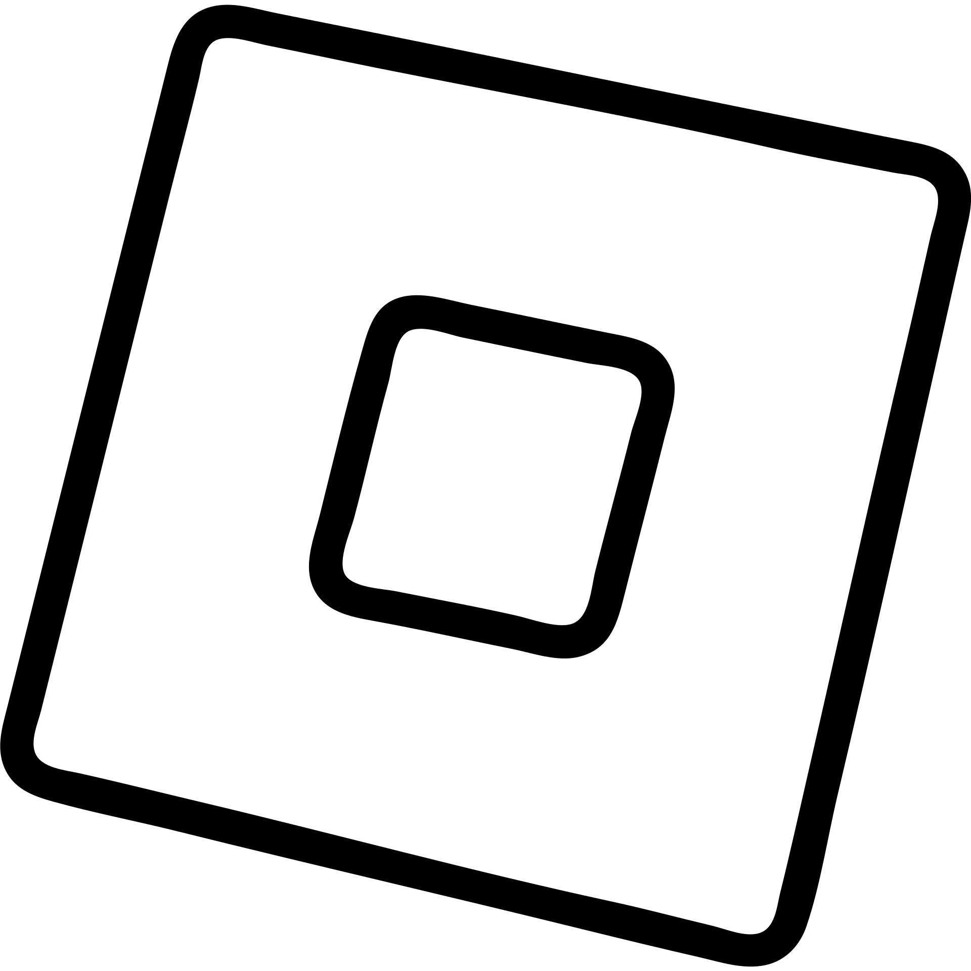 outlined Roblox icon emoji