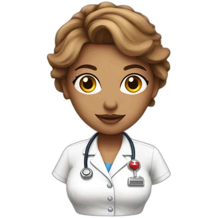 Sexy nurse emoji
