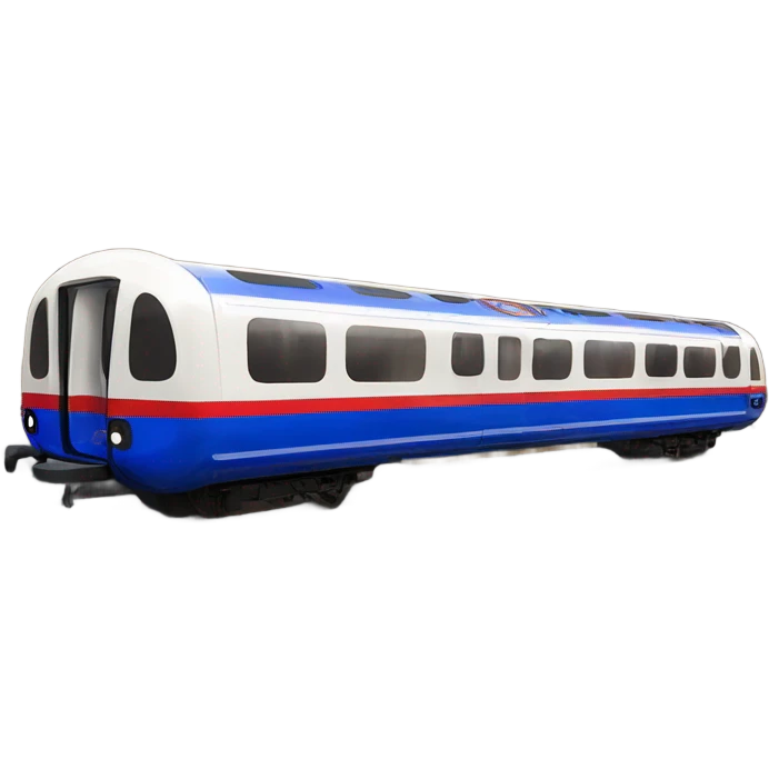 london underground train car side  emoji