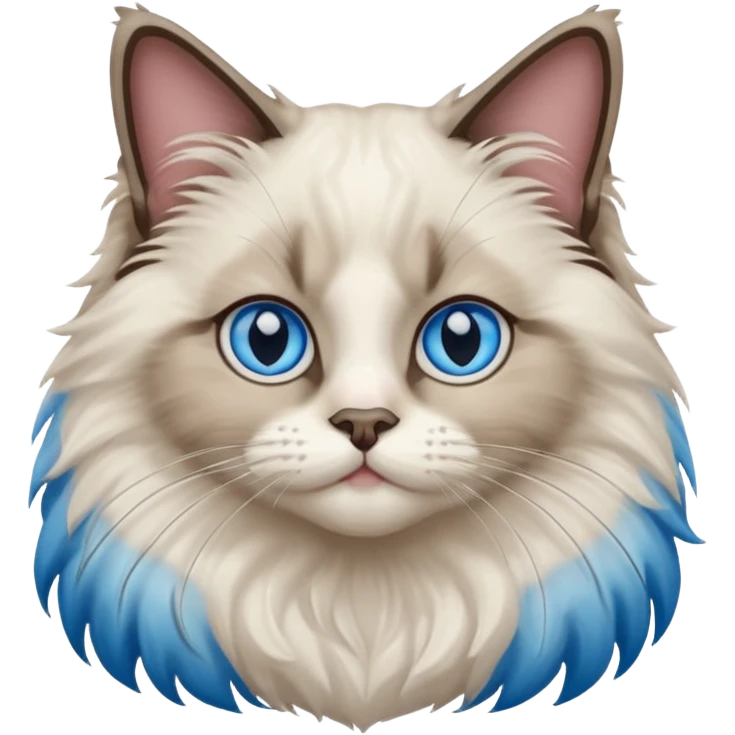 Ragdoll cat emoji