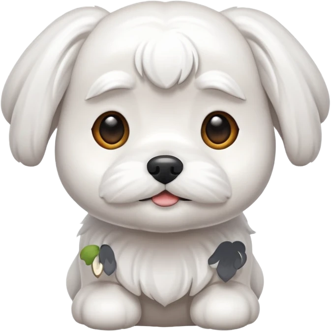 white maltese emoji