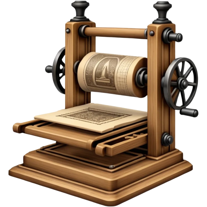 printing press emoji