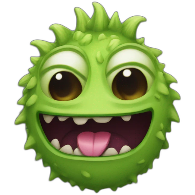 Coolie monster emoji