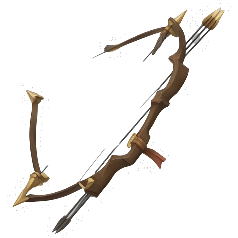 war bow and arrow emoji