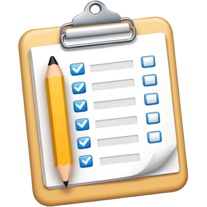 Checklist emoji