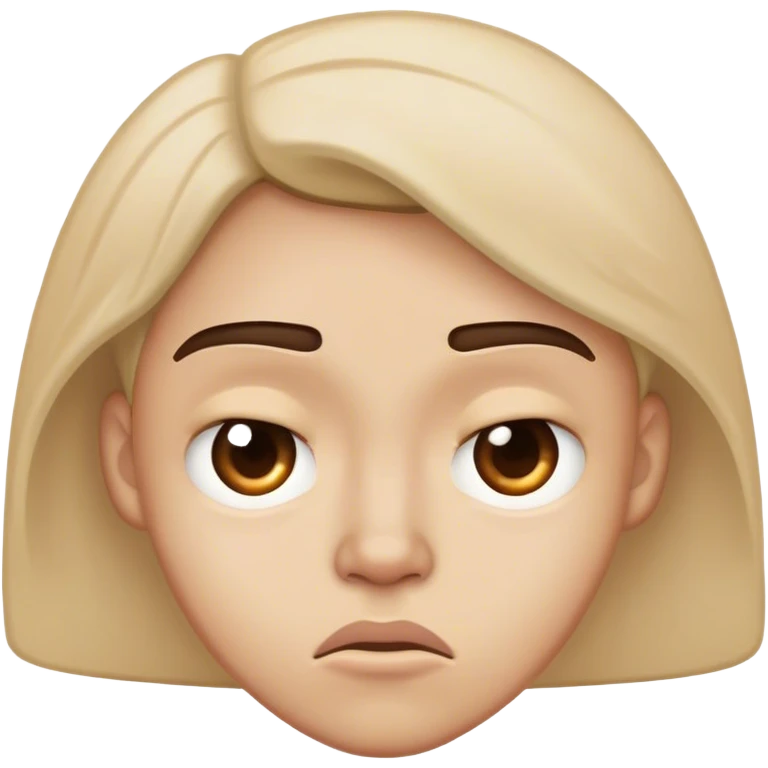 A partially disgusted but intrigued look  emoji