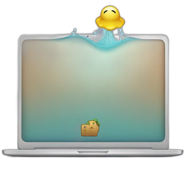 laptop aquarius emoji
