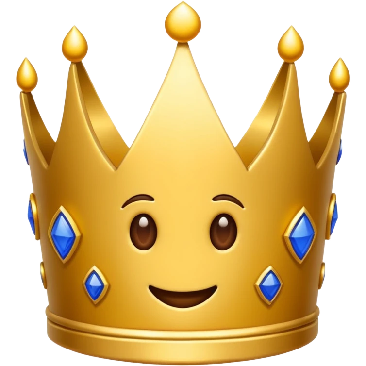 Una corona y que abajo diga royal emoji