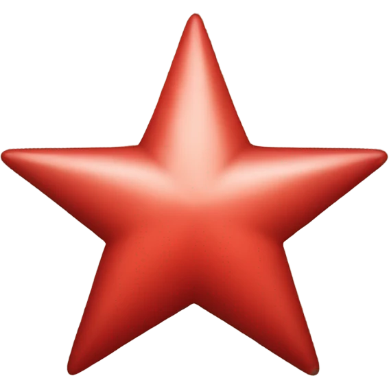 Red star emoji