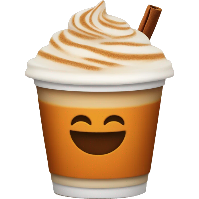 pumpkin spice latte emoji