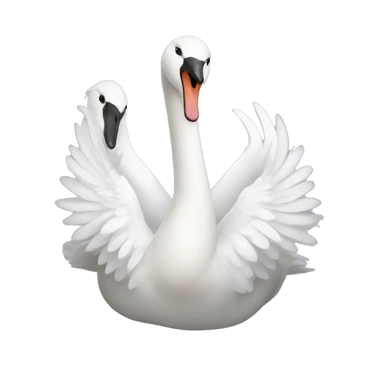 Swans emoji