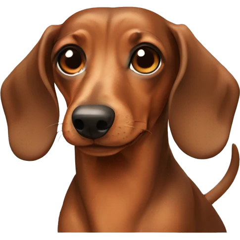 dachshund emoji