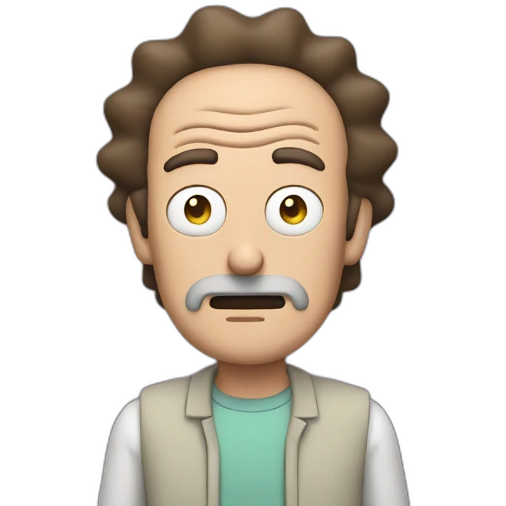 Rick from rick and morty emoji