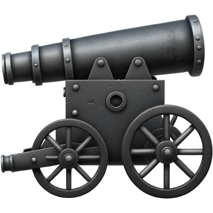Black Cannon emoji