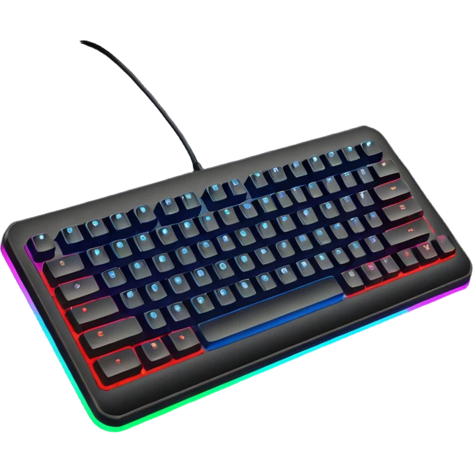RGB keyboard emoji