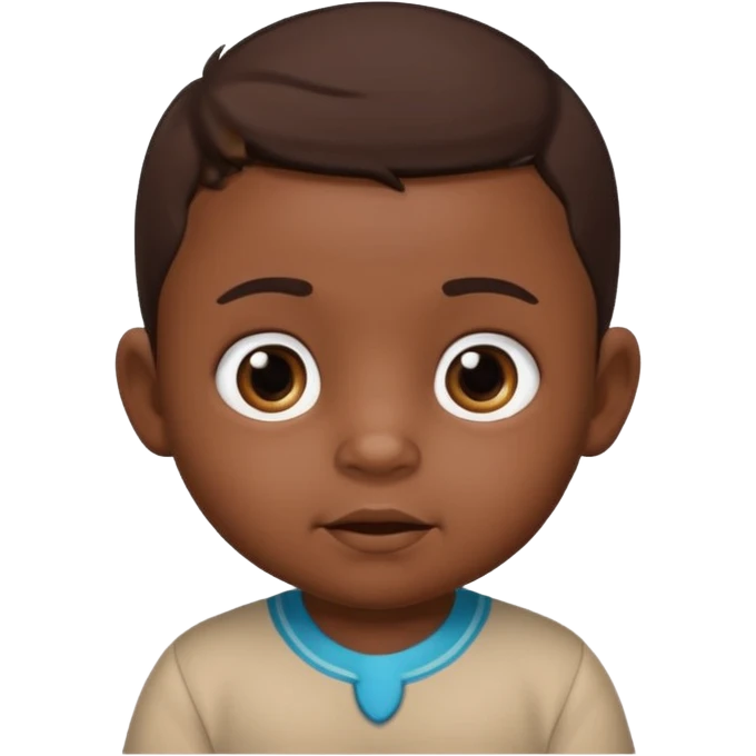 brown baby boy from guatemala emoji