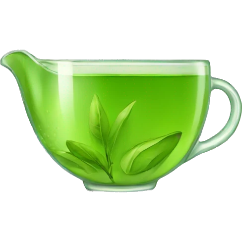 green tea emoji