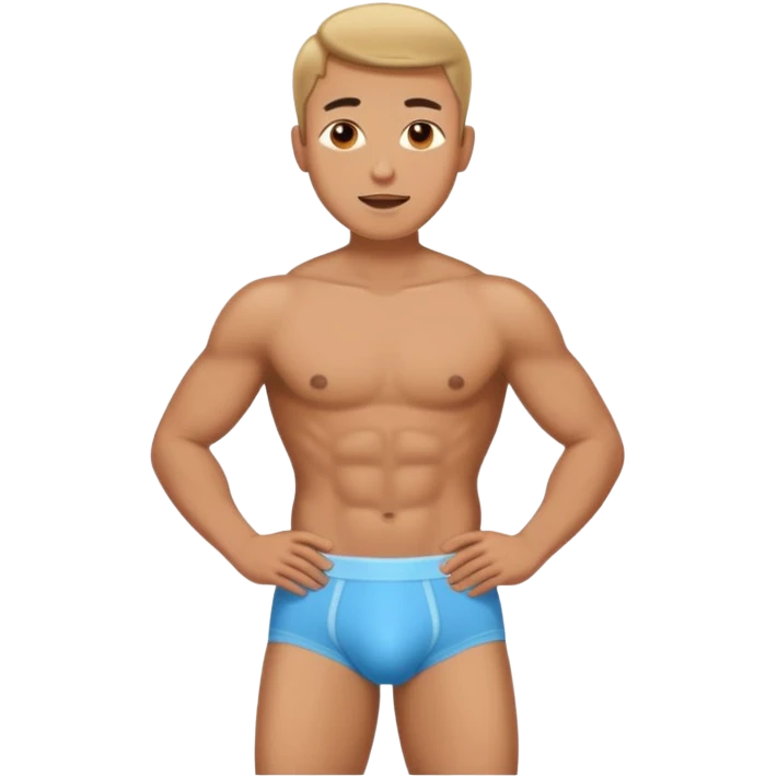 Underwear bulge emoji