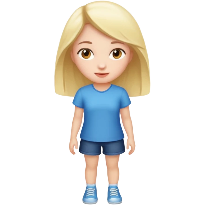 Kız karakter boydan emoji