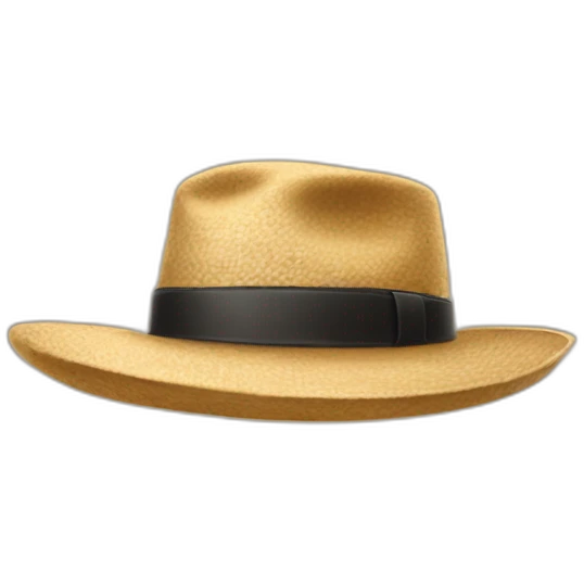 Chapeau sur chat emoji