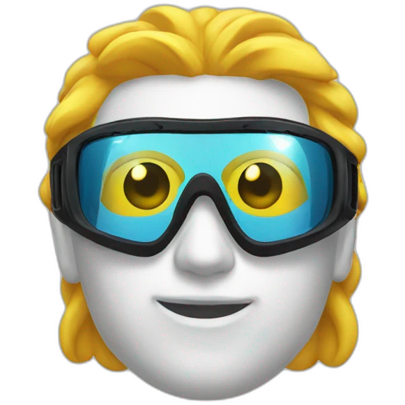 swimming googles emoji