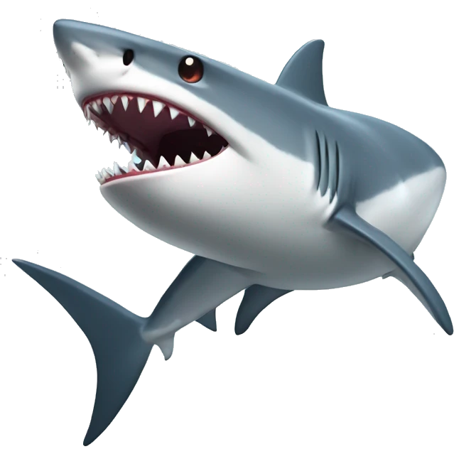 Shark with powers emoji