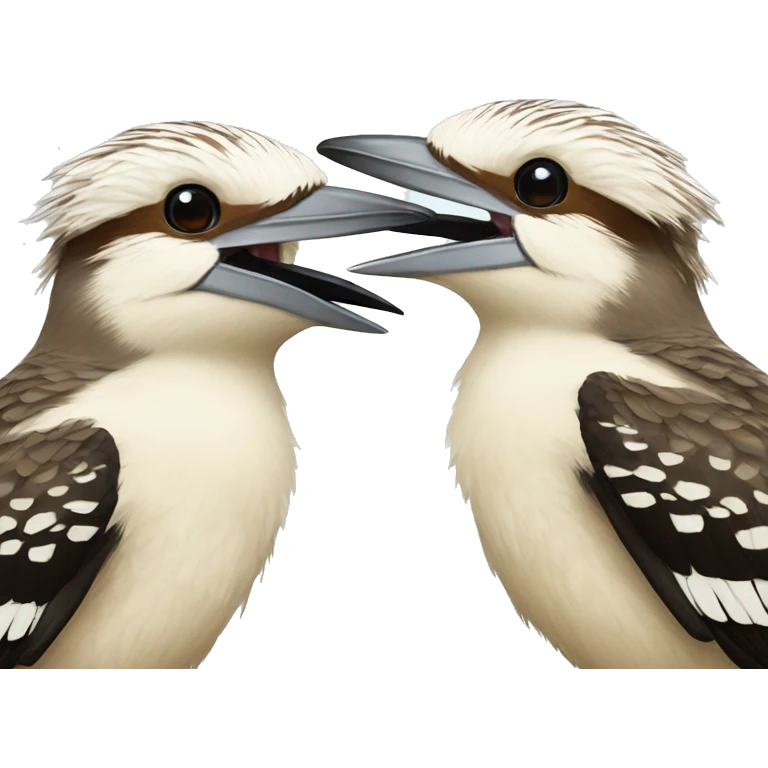 two kookaburras emoji