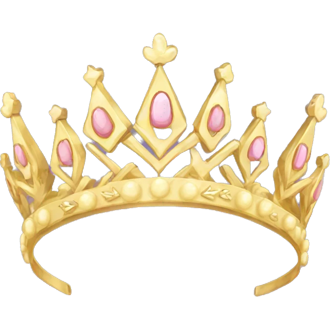 daintygold tiara emoji