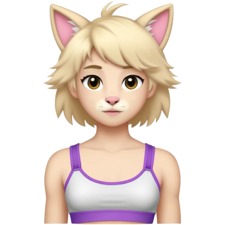 Furry femboy emoji
